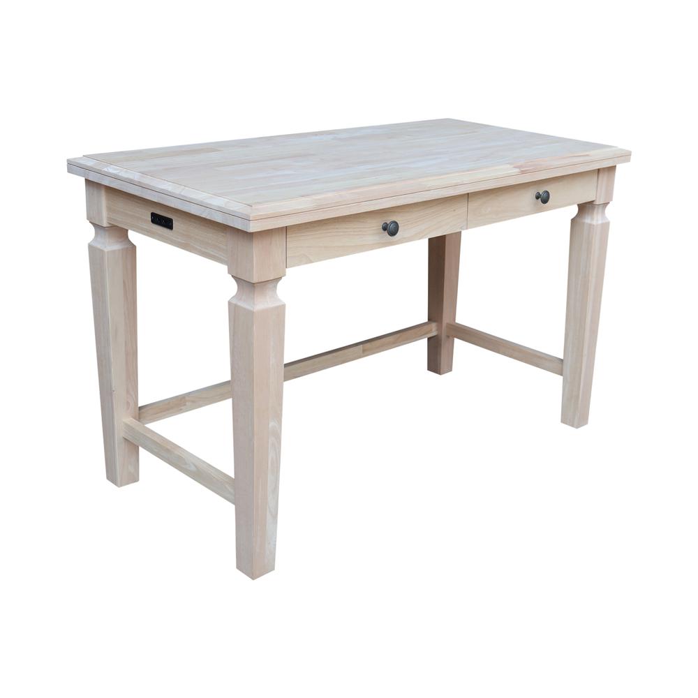 Vista Desk with 2 Drawers. Picture 6