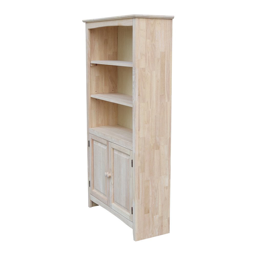 Solid Wood Shaker Bookcase - 60"H. Picture 2