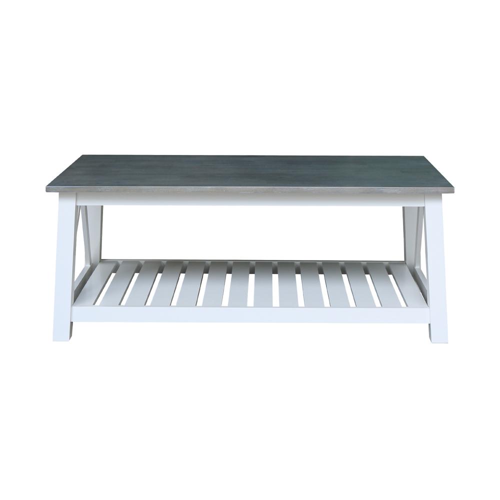Surrey Coffee Table, White/heather gray. Picture 3