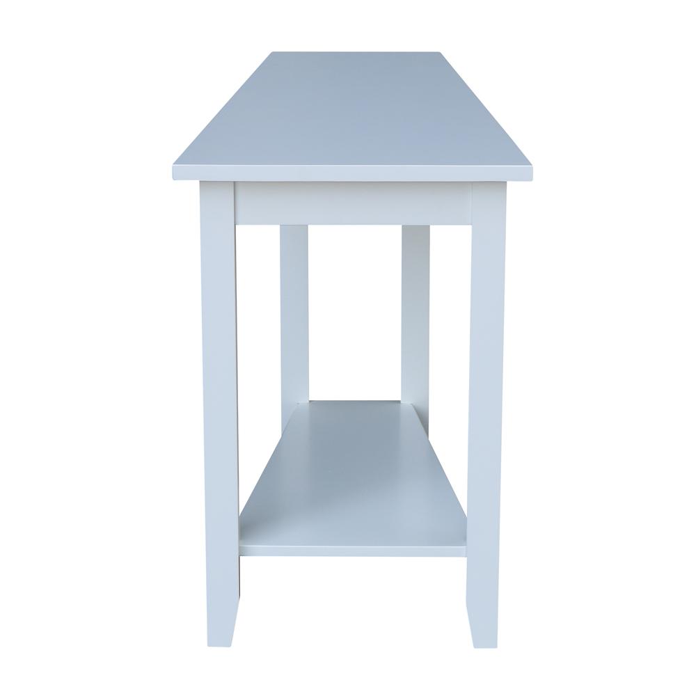Keystone Accent Table, White. Picture 2