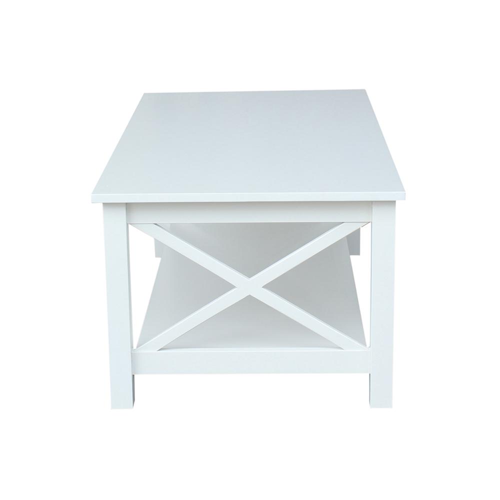 Hampton Coffee Table, White. Picture 3