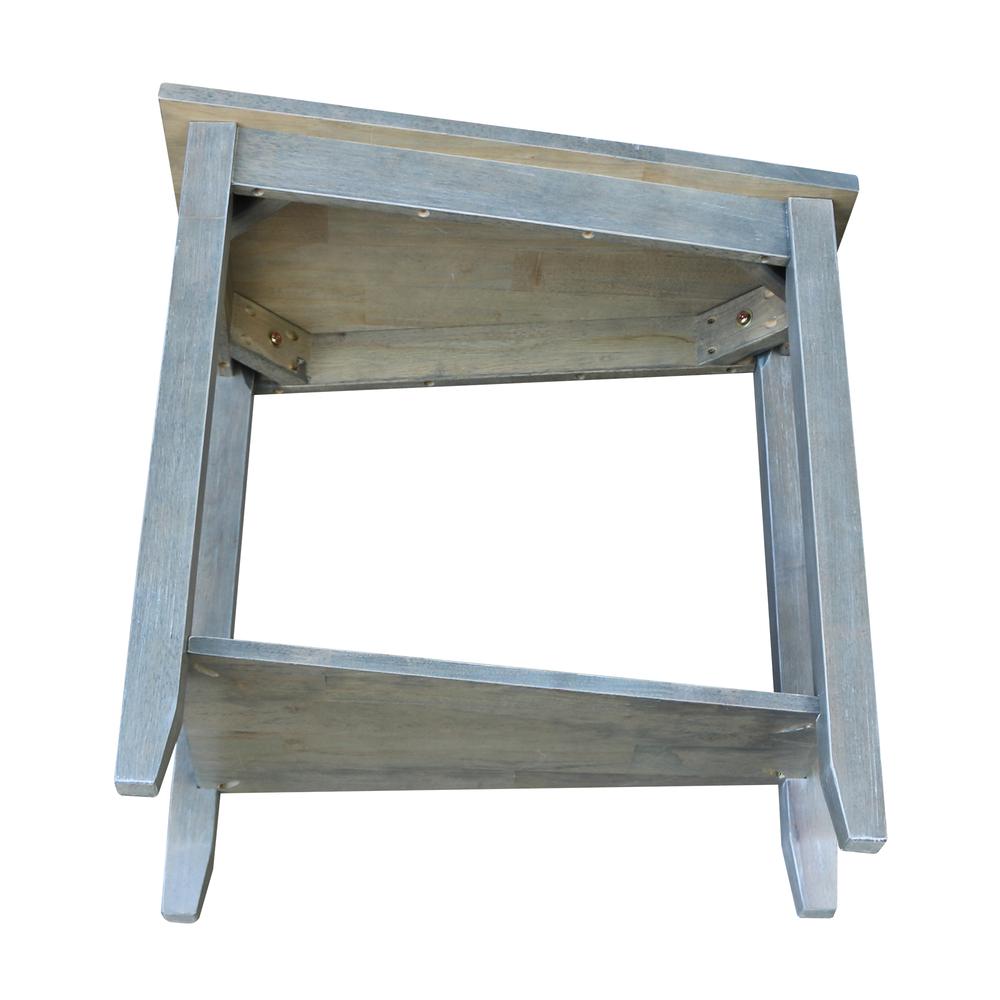 Keystone Accent Table, Heather grey-antique washed. Picture 6