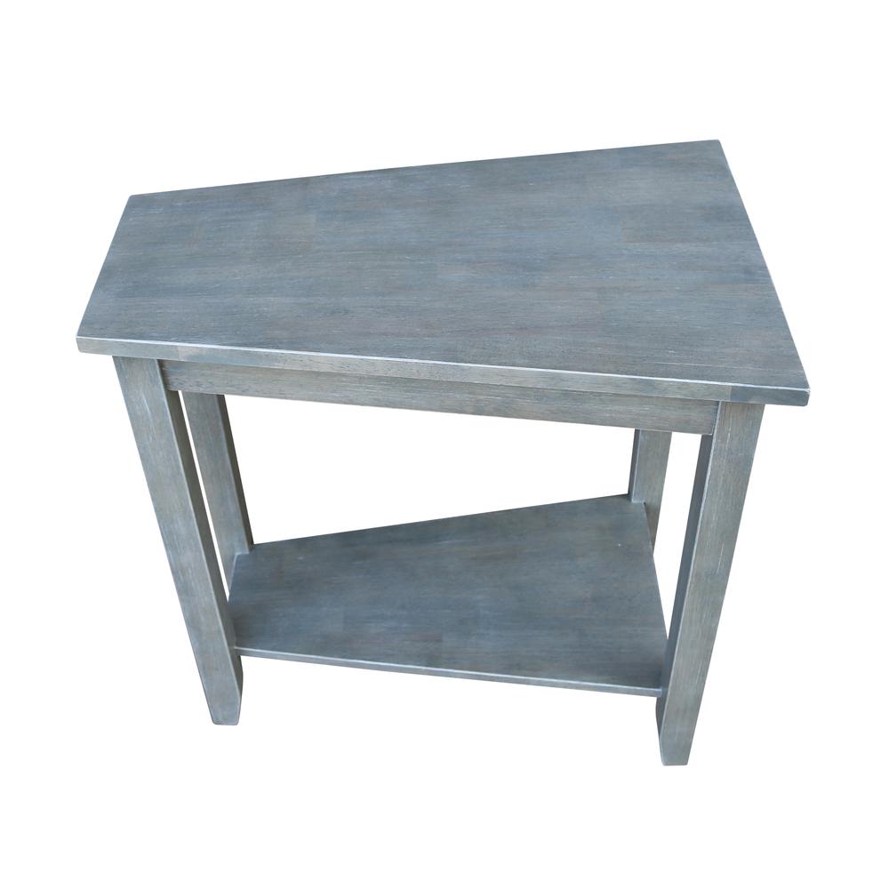Keystone Accent Table, Heather grey-antique washed. Picture 7