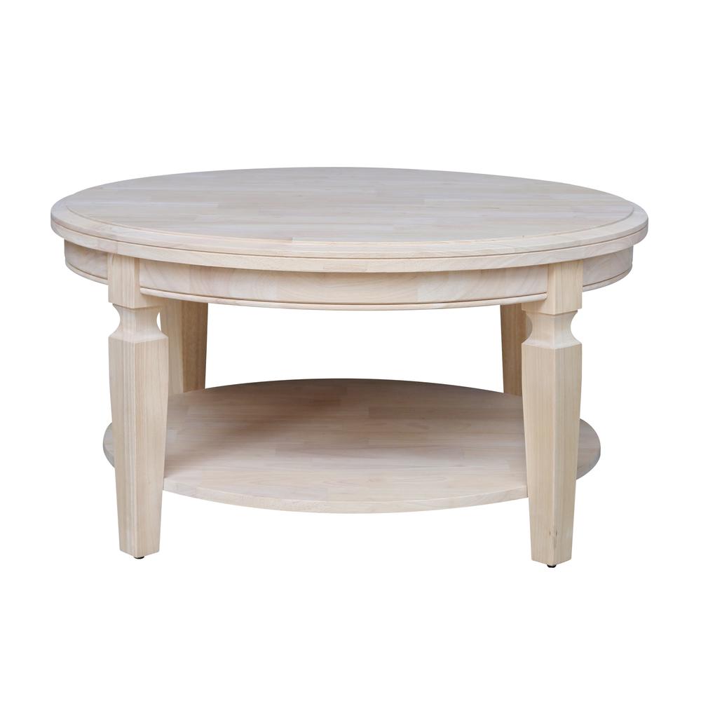 Vista Coffee Table, Unfinished, Unfinished. Picture 12