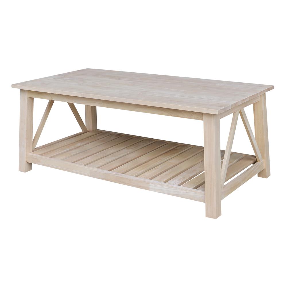 Surrey Coffee Table, Ready to finish. Picture 1