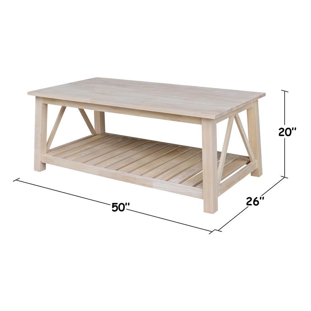 Surrey Coffee Table, Ready to finish. Picture 7