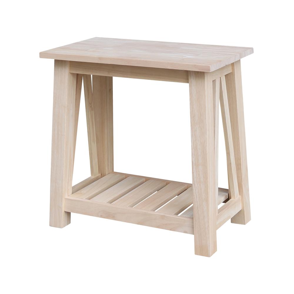 Surrey Side Table, Ready to finish. Picture 1