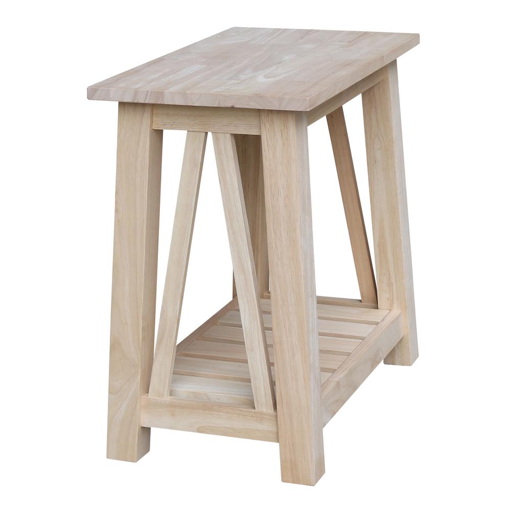 Surrey Side Table, Ready to finish. Picture 3