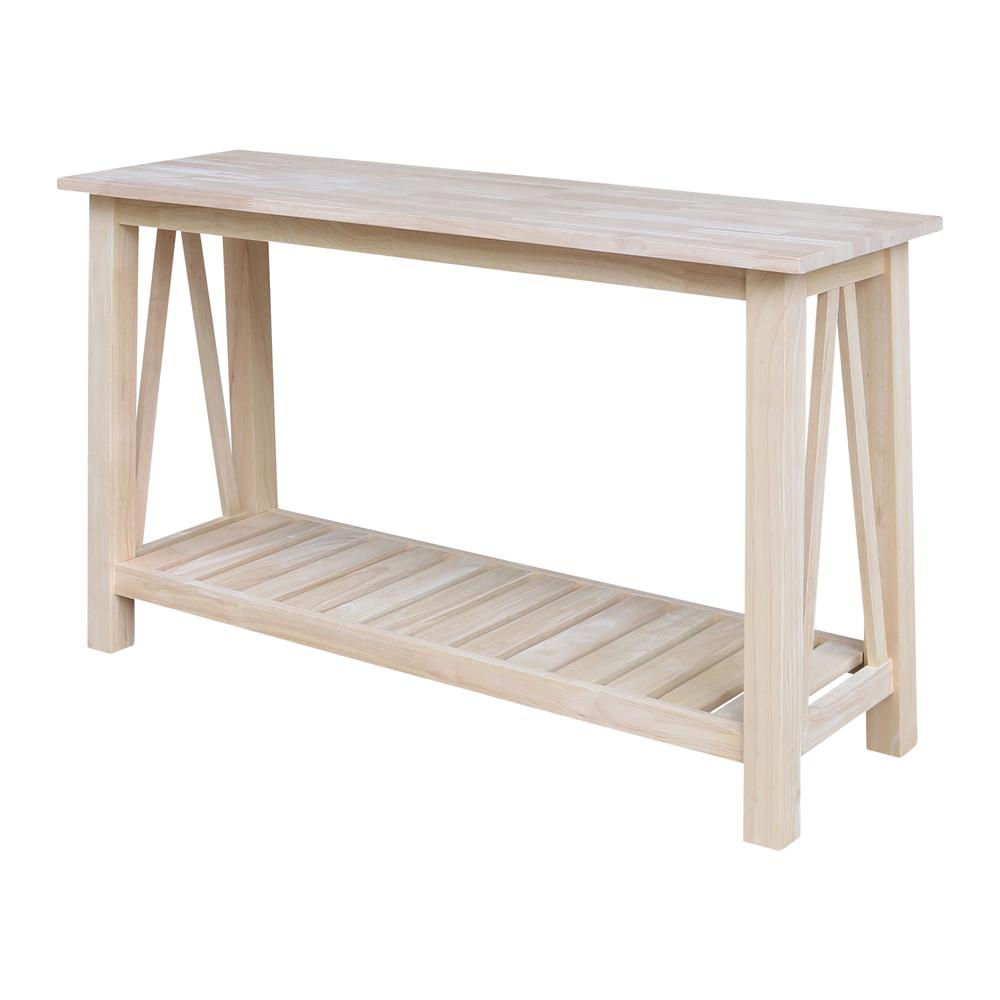 Surrey Console/Sofa Table, Ready to finish. Picture 1