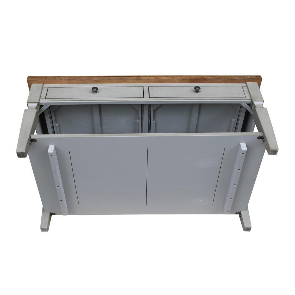 Vista Coffee Table, Hickory/Stone Finish, Hickory/Stone. Picture 8