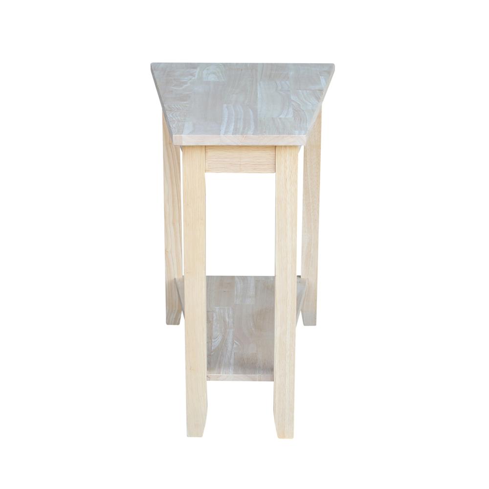 Keystone Accent Table, Unfinished. Picture 4