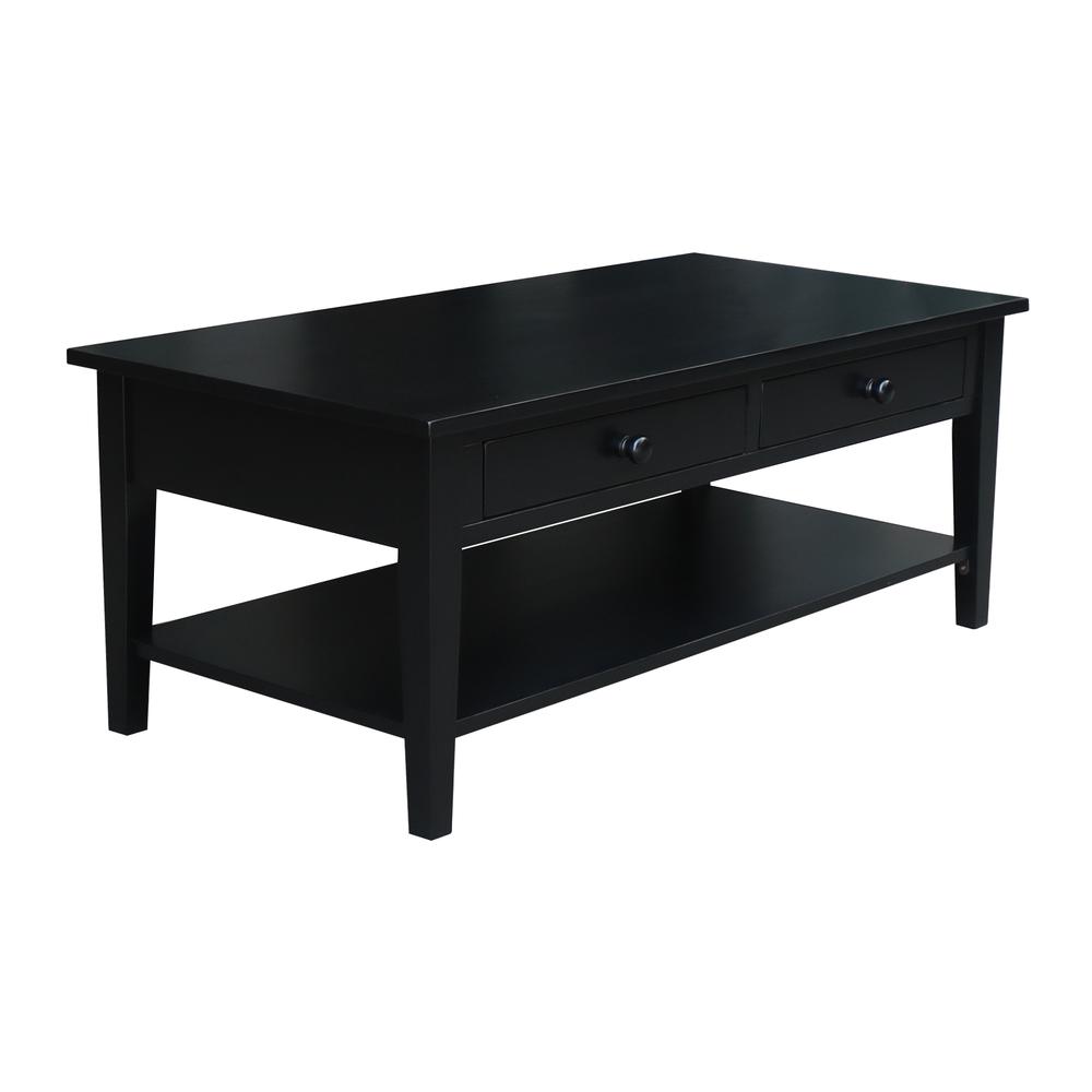 Spencer Coffee Table in Black. Picture 1