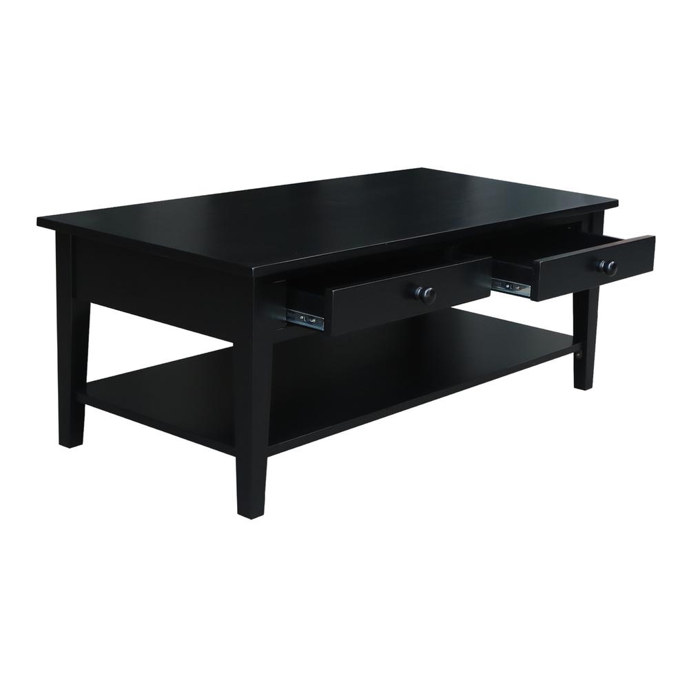 Spencer Coffee Table in Black. Picture 6