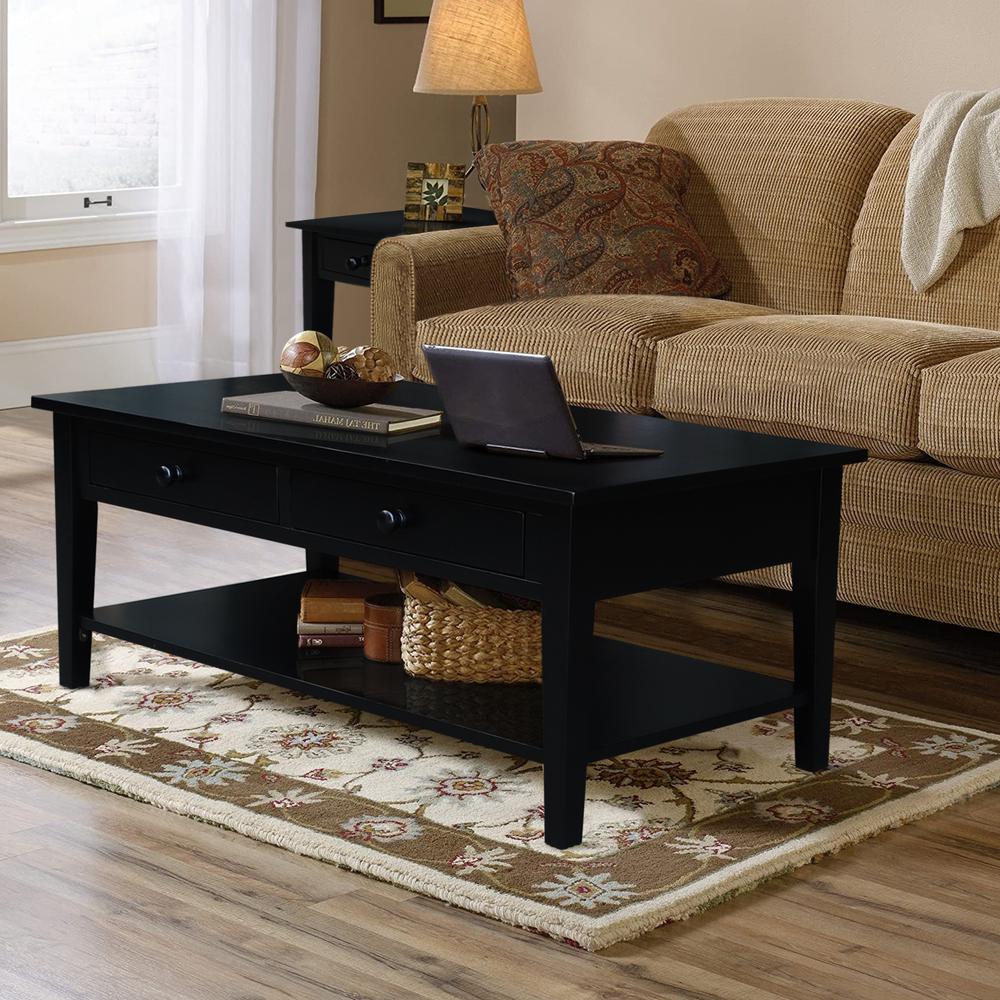 Spencer Coffee Table in Black. Picture 2