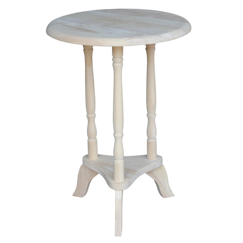 Round Plant Table , Unfinished. Picture 5