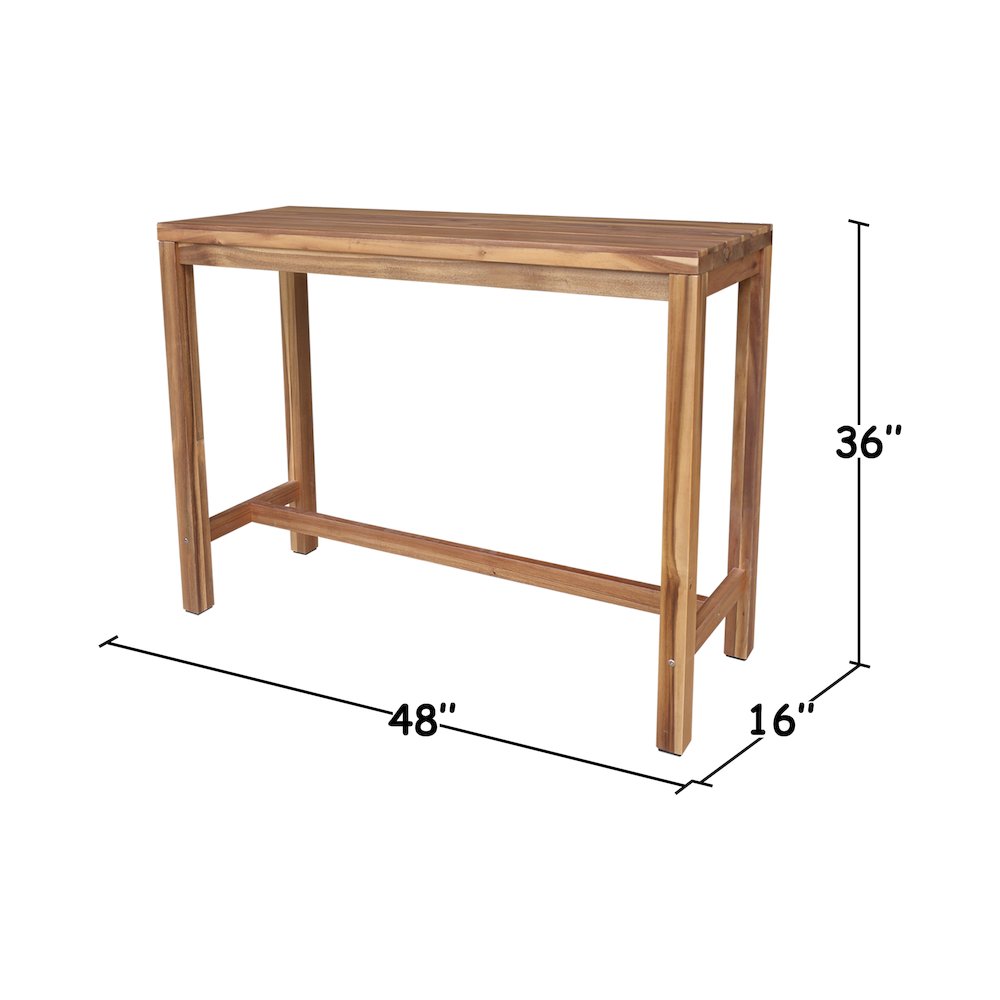 Outdoor Counter Height Dining Table. Picture 6