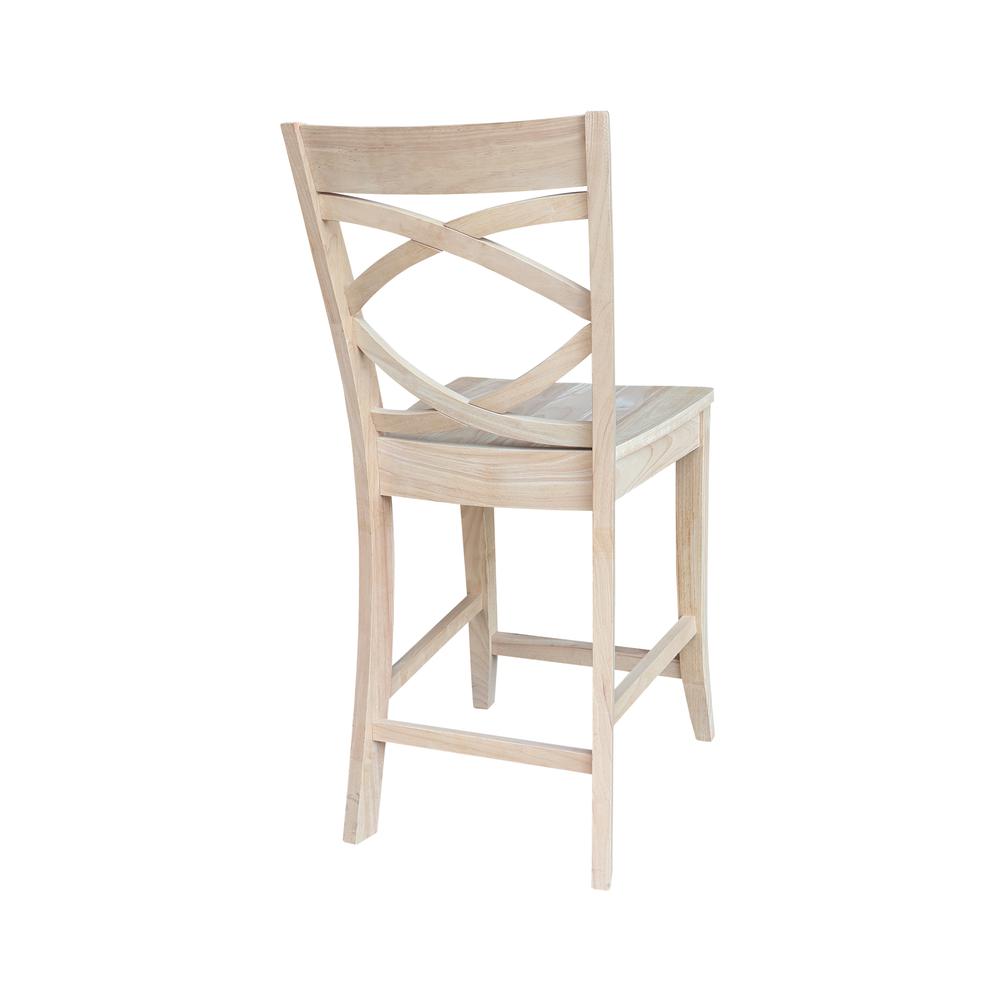 Milano Counterheight Stool - 24" Seat Height. Picture 4