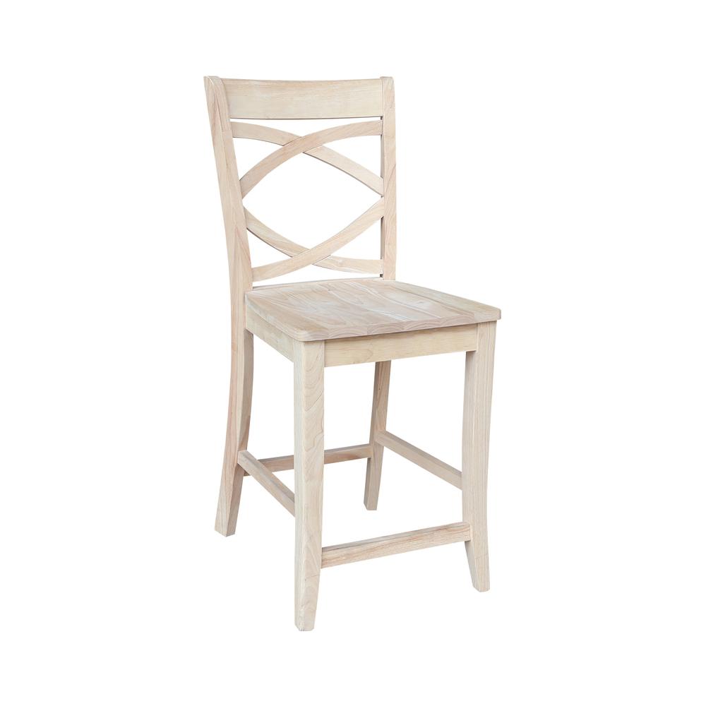 Milano Counterheight Stool - 24" Seat Height. Picture 2