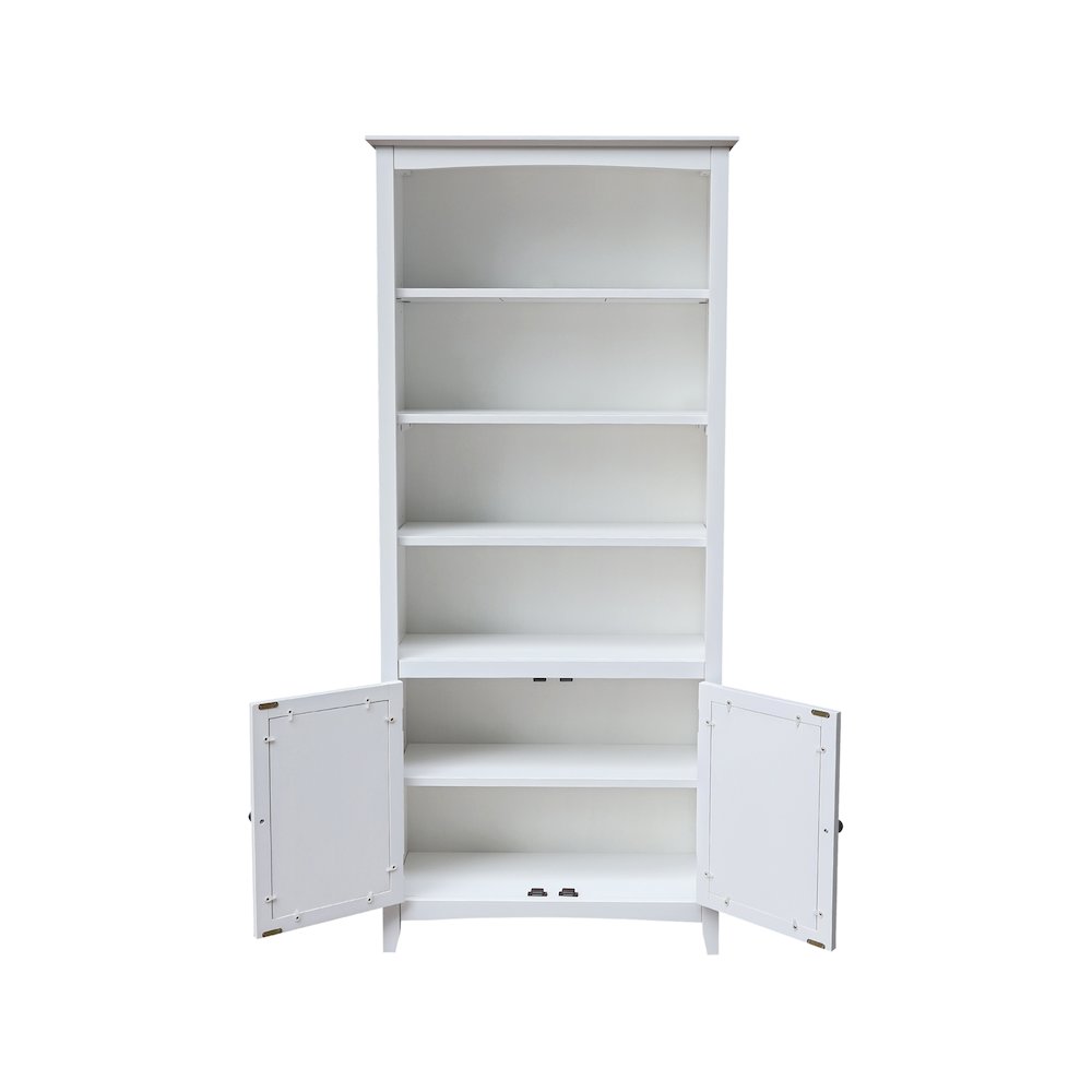 Solid Wood Shaker Bookcase - 72"H. Picture 6