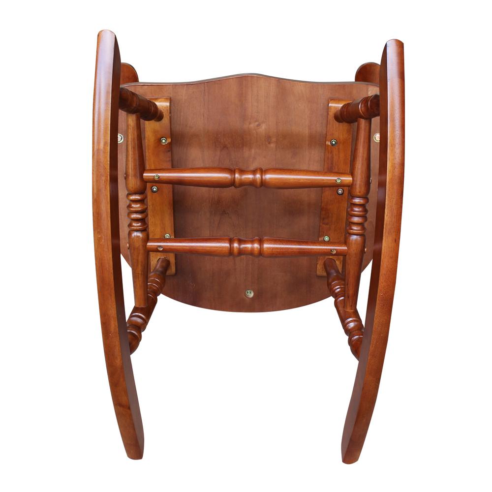 Solid Wood Rocker , Cherry. Picture 7