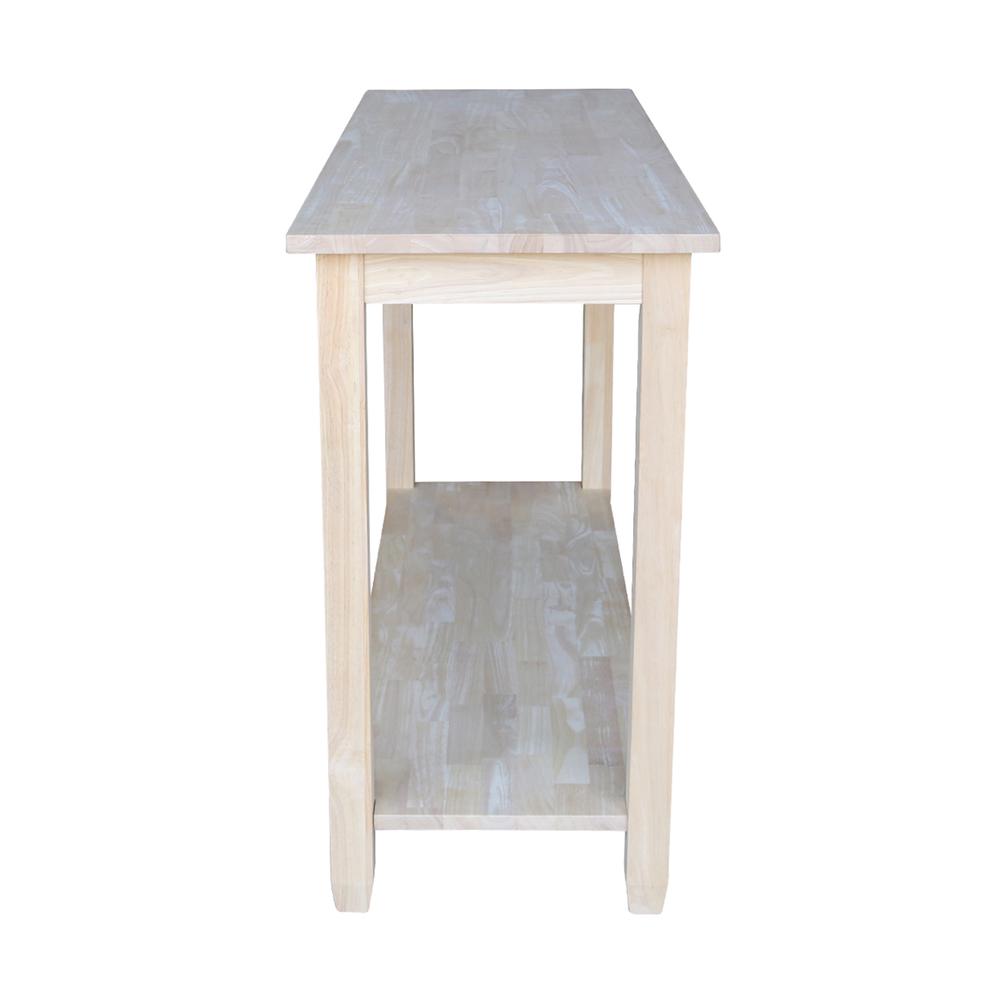 Solano Console - Server Table, Unfinished. Picture 4