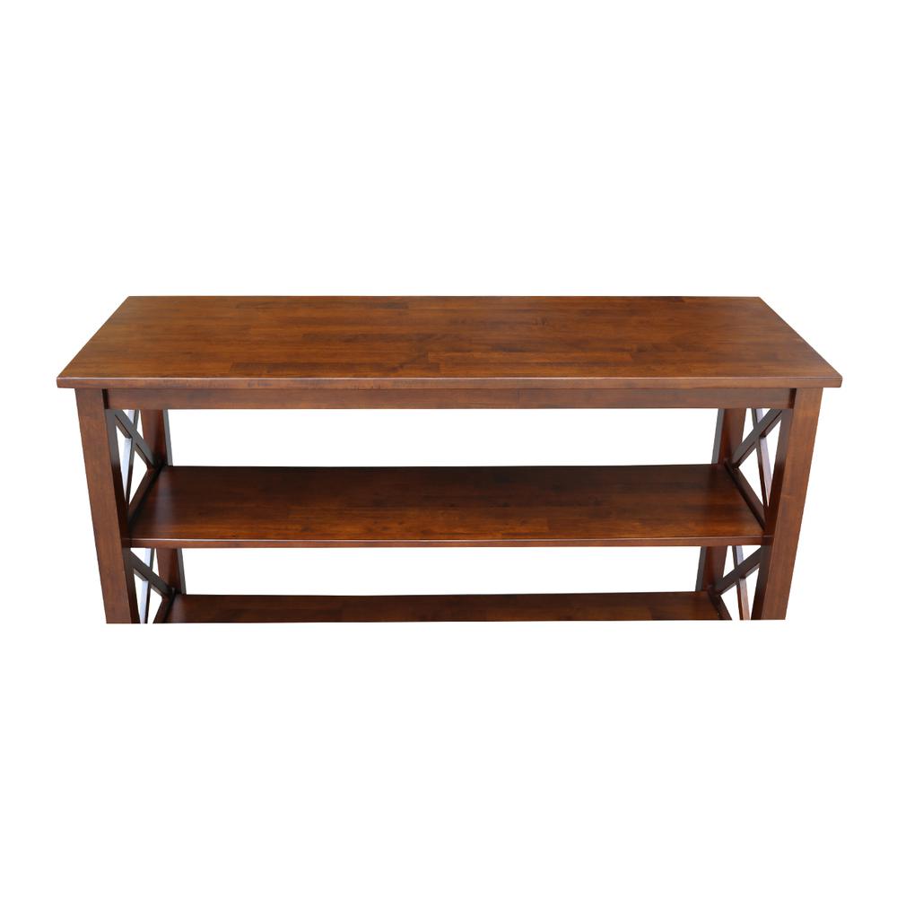 Hampton Console  Table, Espresso. Picture 2