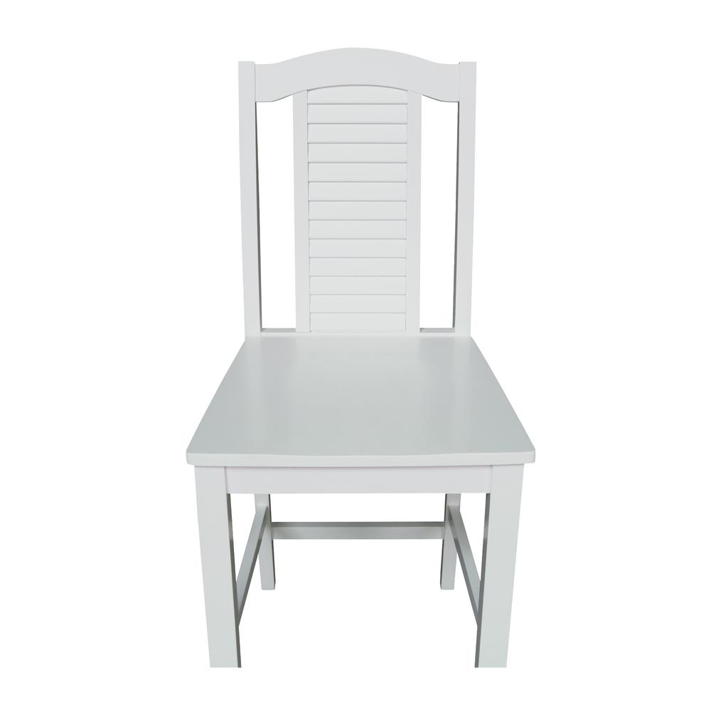 Seaside Counterheight Stool, 24" Seat Height, White. Picture 8