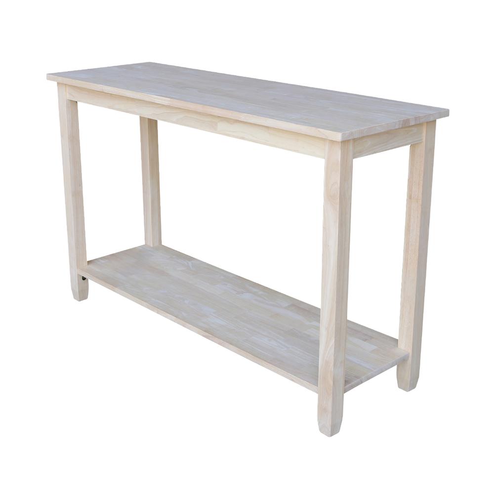Solano Console - Server Table, Unfinished. Picture 1