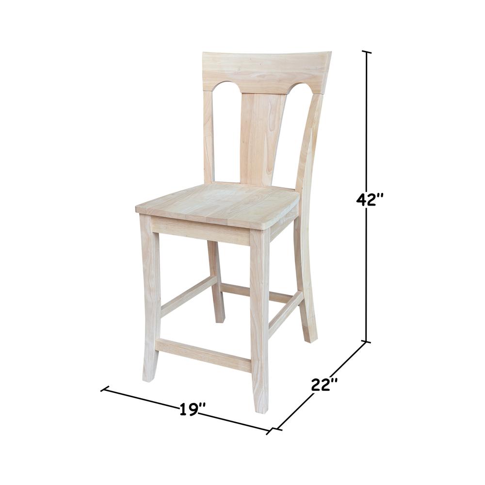 Elle Counterheight stool - 24" SH. Picture 5
