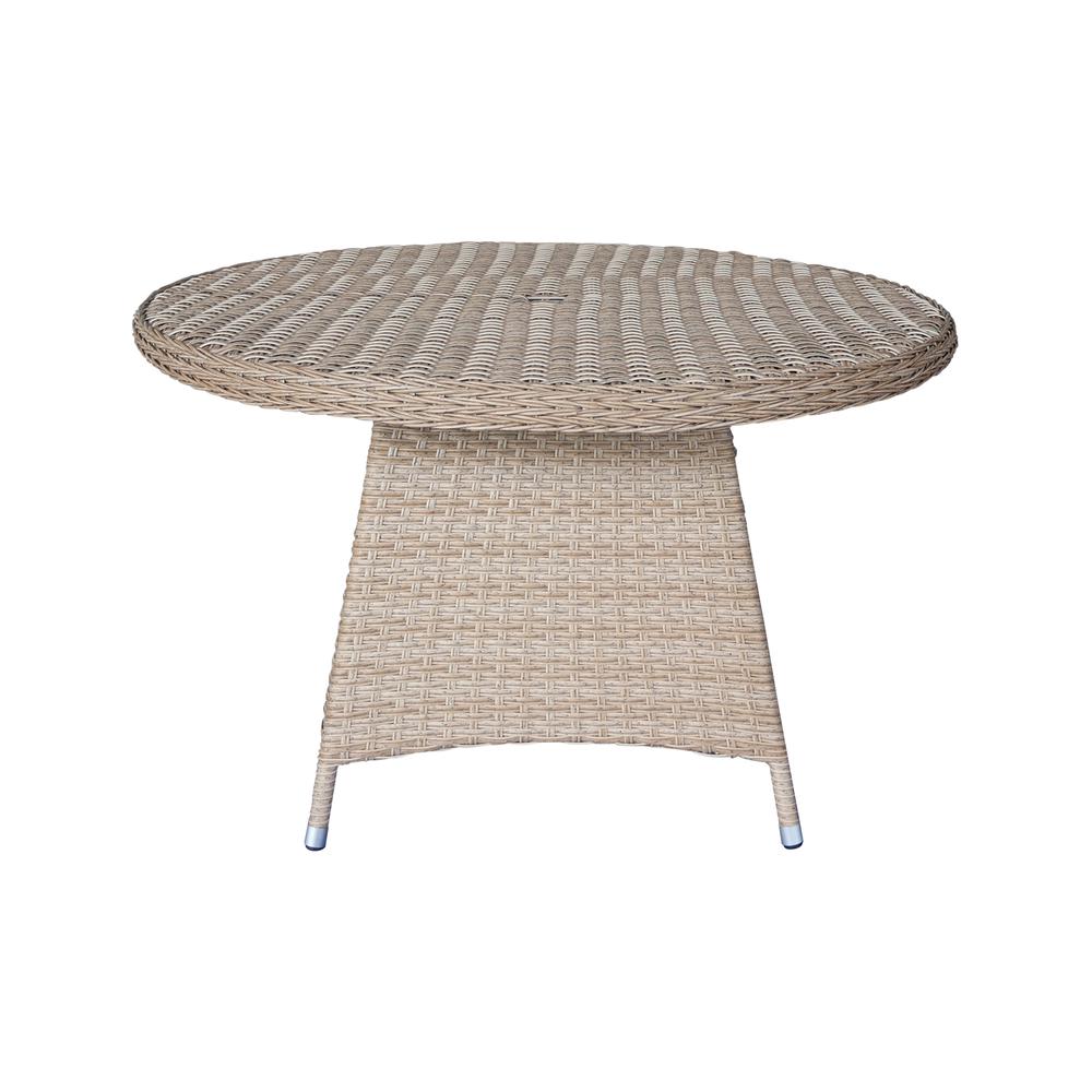 Outdoor Wicker Patio Dining Table. Picture 2