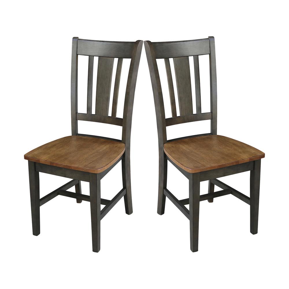 San Remo Splatback Chair - Set of 2 Chairs. Picture 1