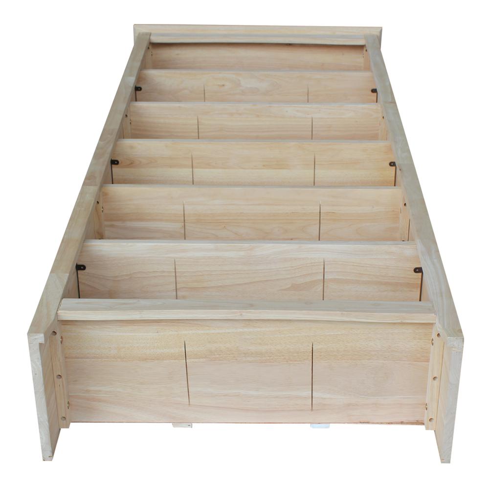 Shaker Bookcase - 72"H, Unfinished. Picture 6
