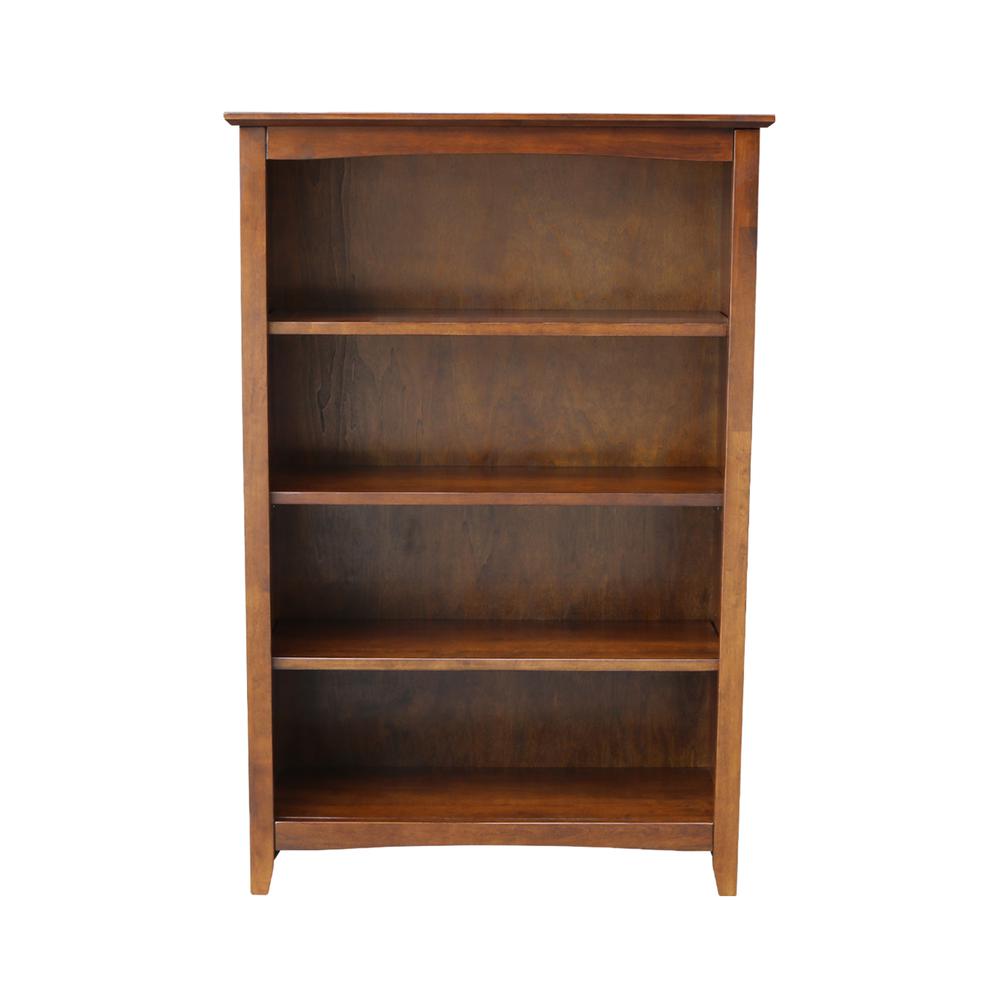 Shaker Bookcase - 48"H, Espresso. Picture 3