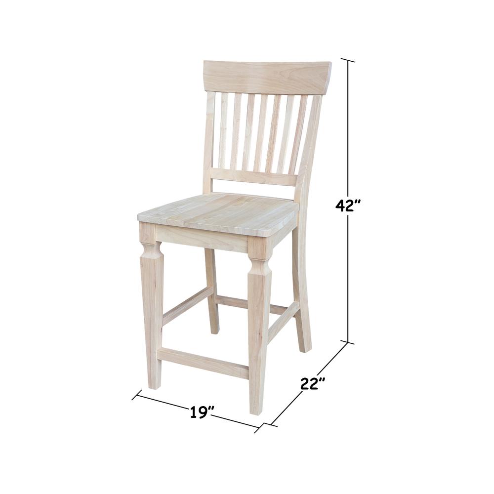 Vista Counterheight Stool - 24" Seat Height. Picture 6