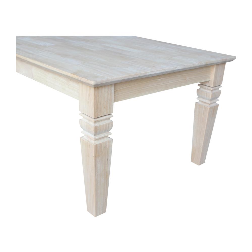 Java Coffee Table, Unfinished. Picture 7