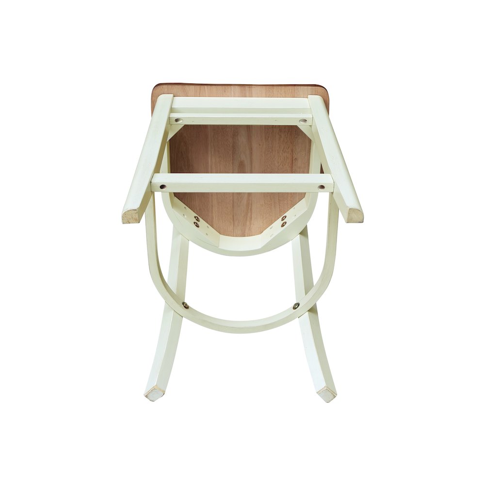 Emily Counter Height Stool - 24" Seat Height. Picture 5