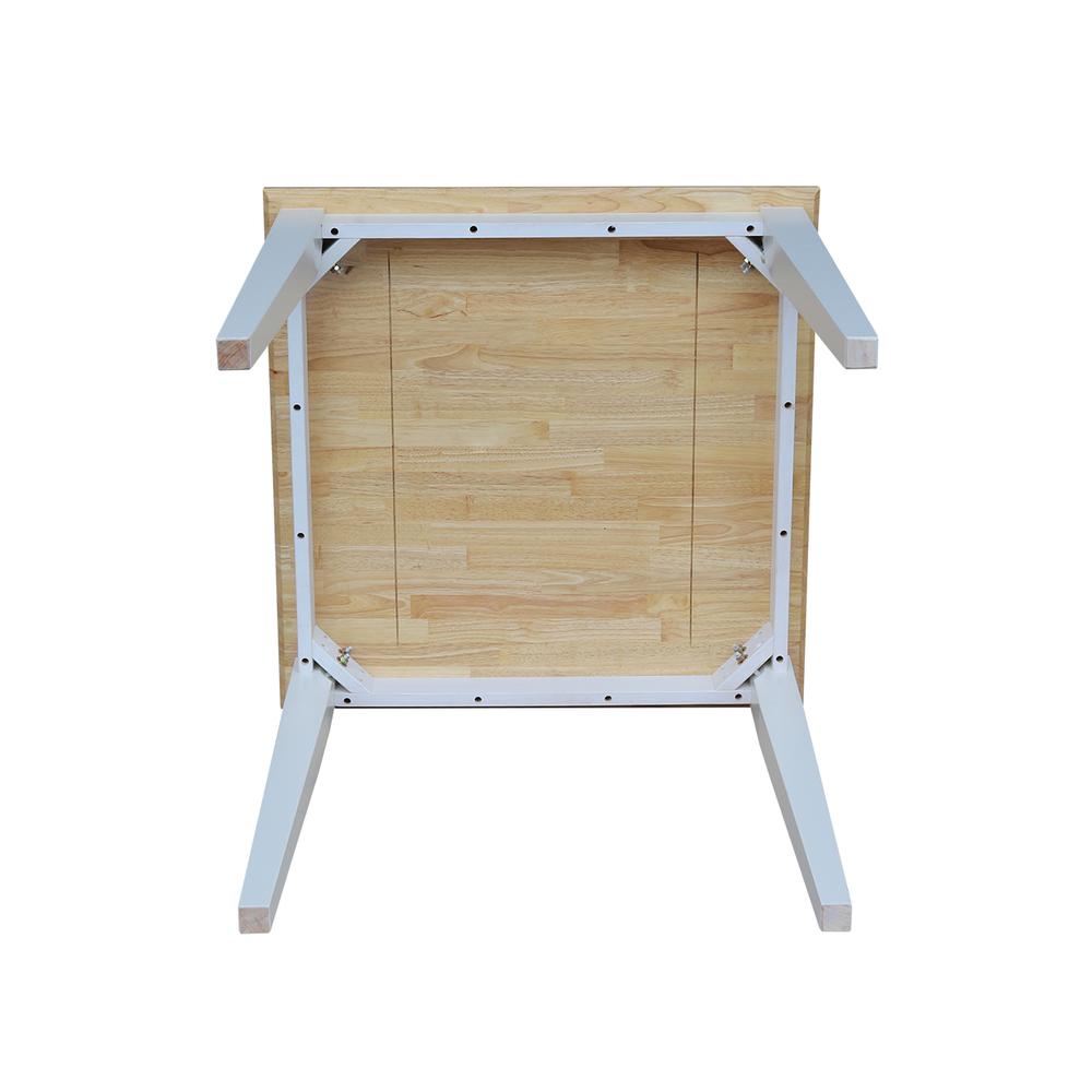 Solid Wood Top Table. Picture 3