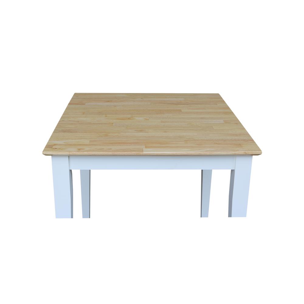 Solid Wood Top Table. Picture 4