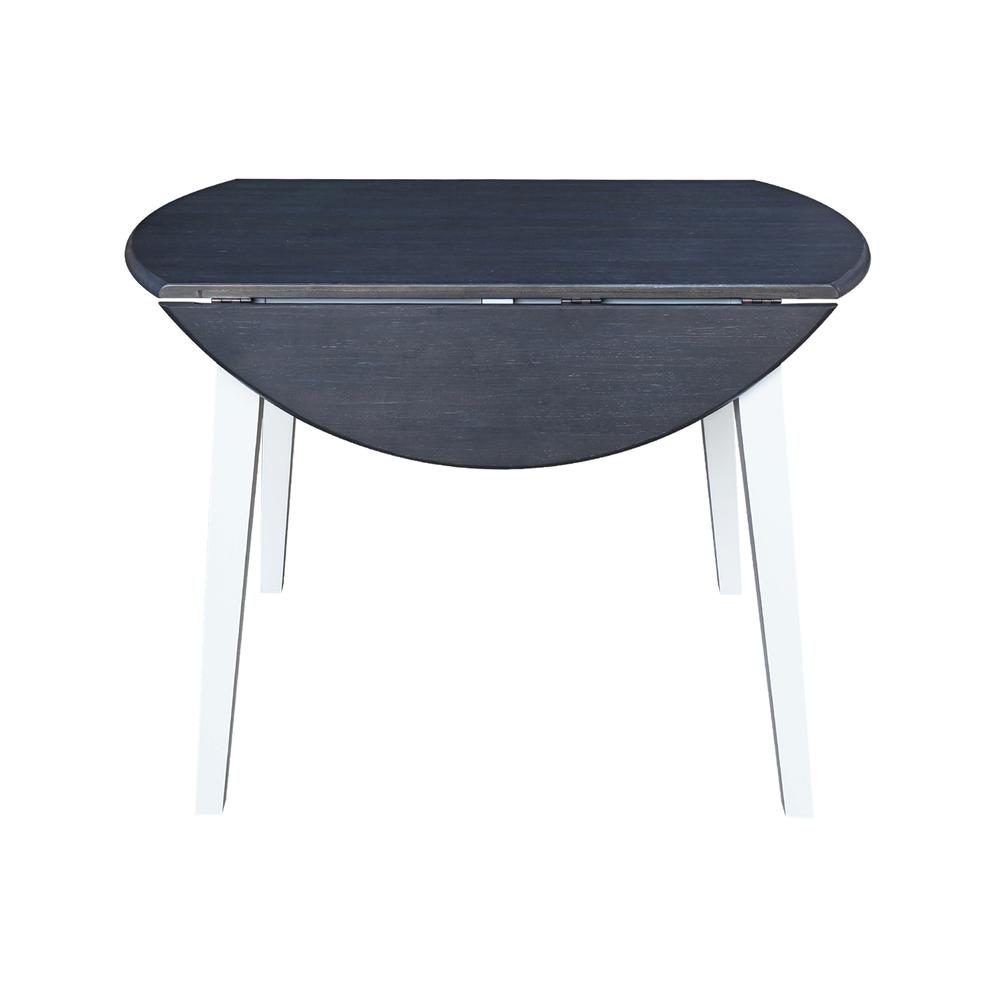 42" Round Dual Drop Leaf Table. Picture 12