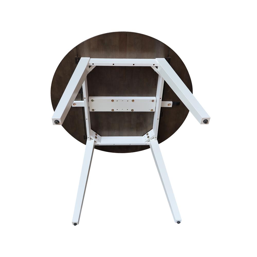42" Round Dual Drop Leaf Table. Picture 5