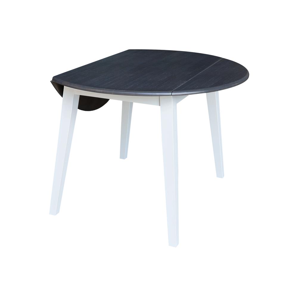 42" Round Dual Drop Leaf Table. Picture 7