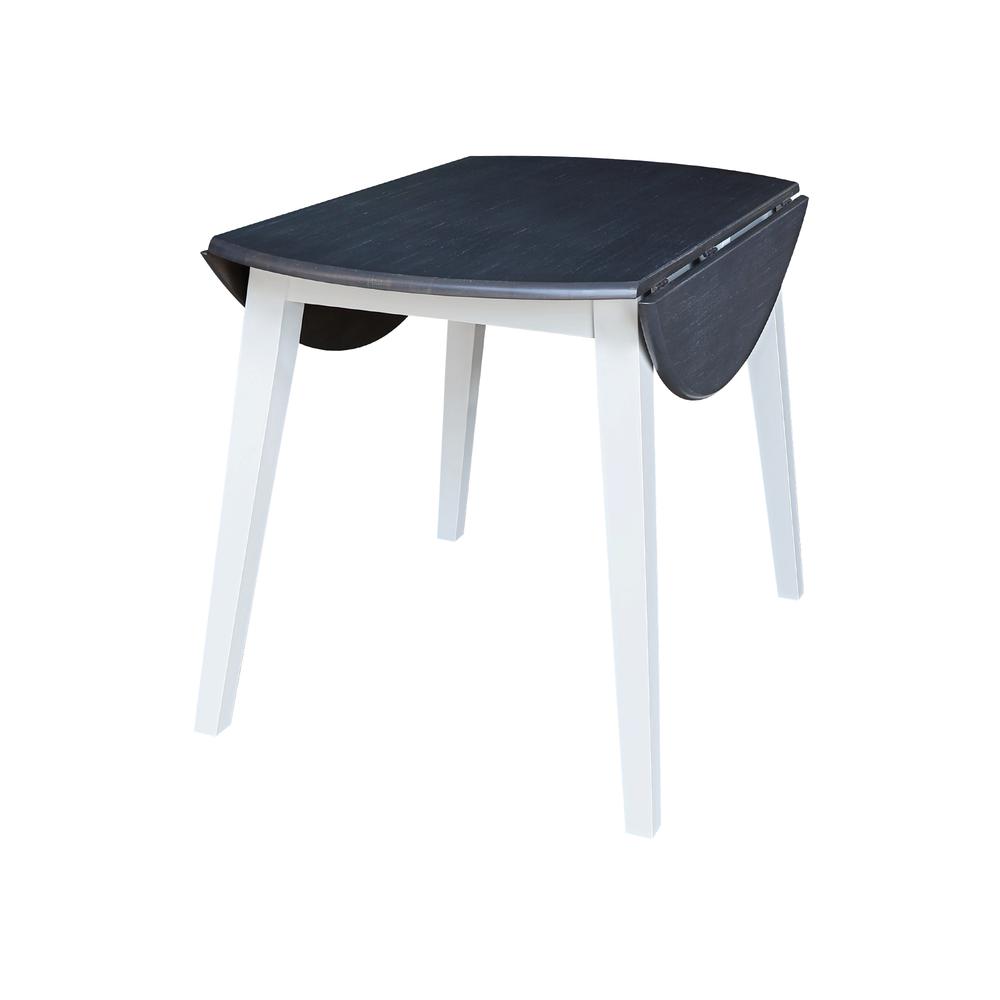 42" Round Dual Drop Leaf Table. Picture 9