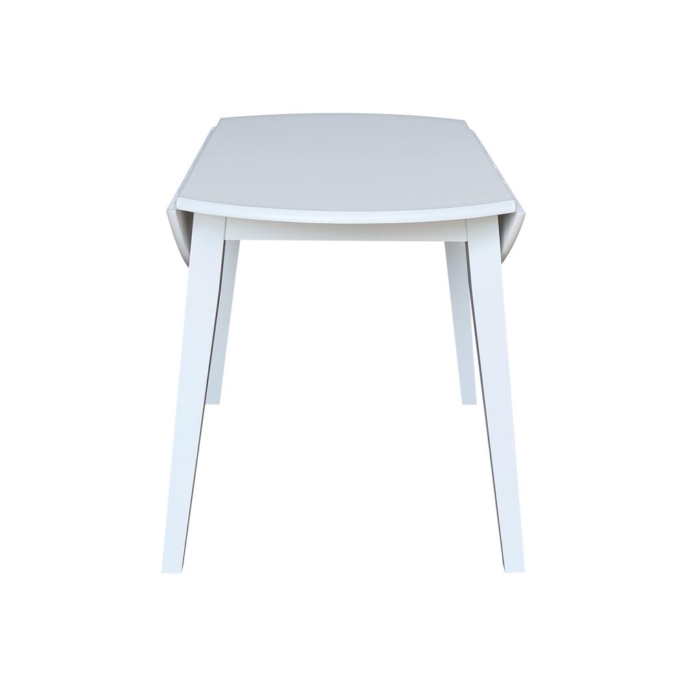 42" Round Dual Drop Leaf Table. Picture 11