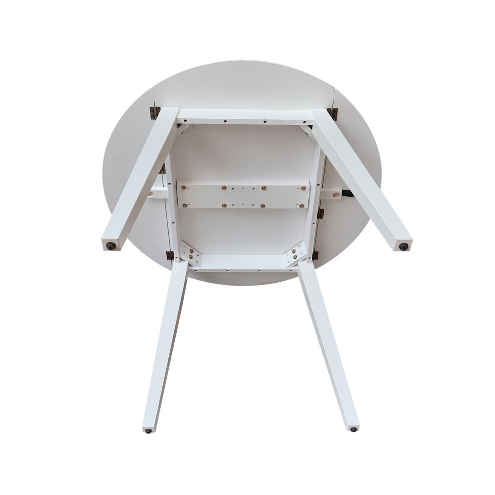 42" Round Dual Drop Leaf Table. Picture 5