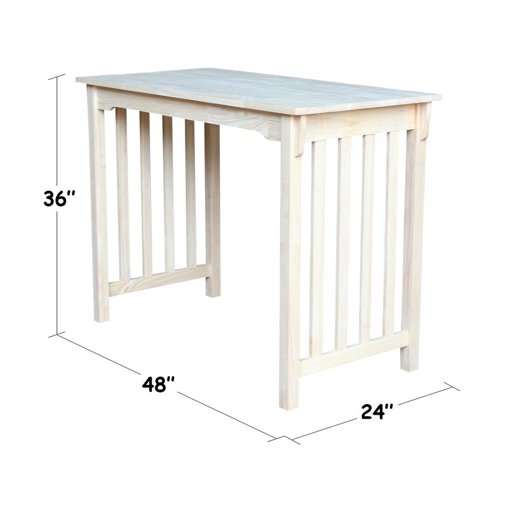 Table - Counter Height Mission Style. Picture 1