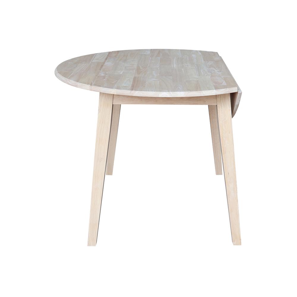 42" Round Dual Drop Leaf Table. Picture 9