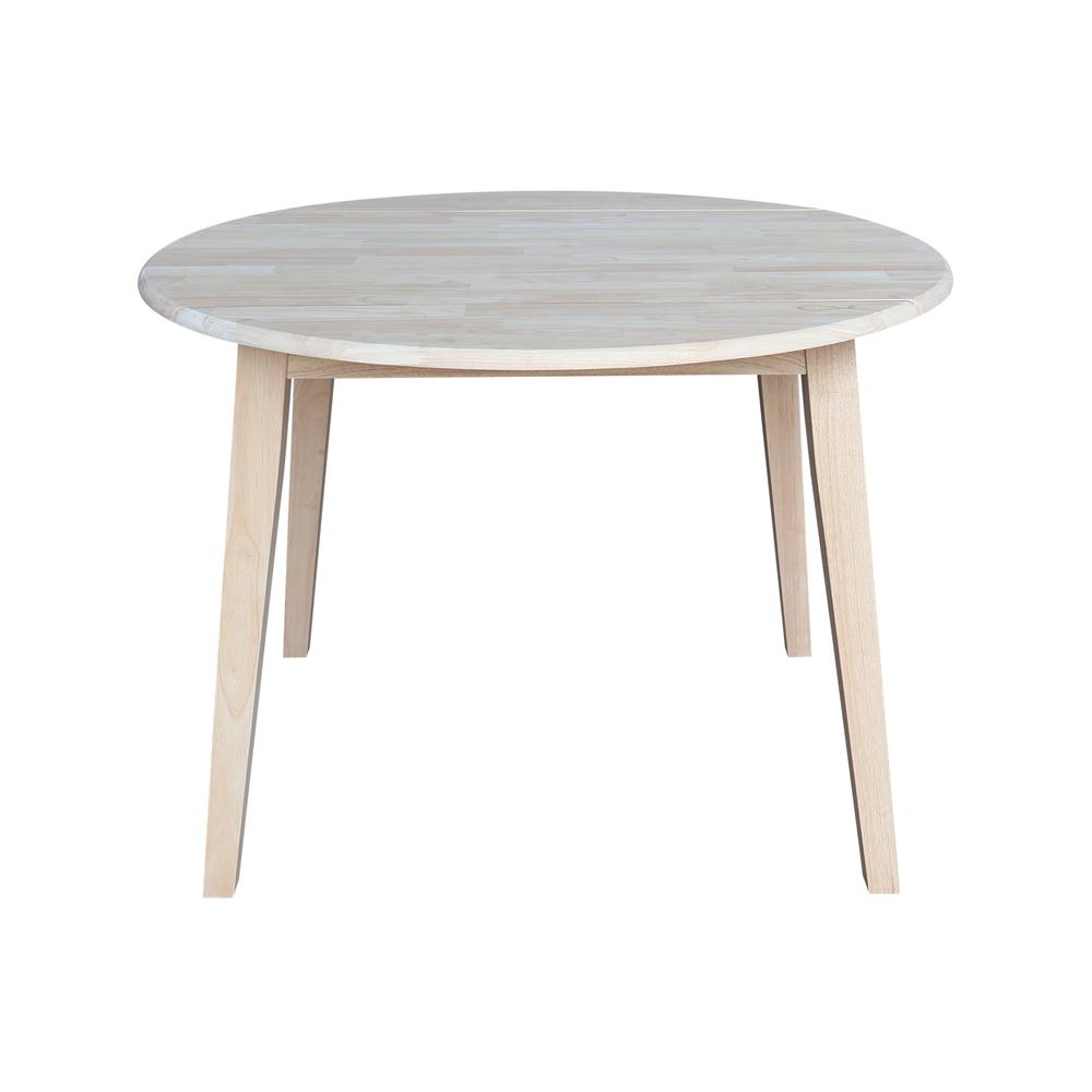 42" Round Dual Drop Leaf Table. Picture 3
