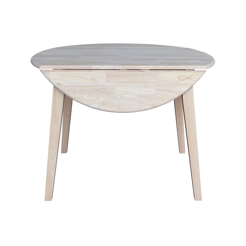 42" Round Dual Drop Leaf Table. Picture 11