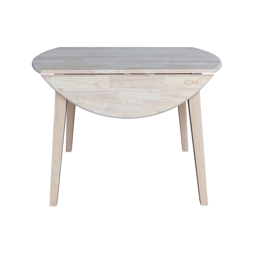 42" Round Dual Drop Leaf Table. Picture 12