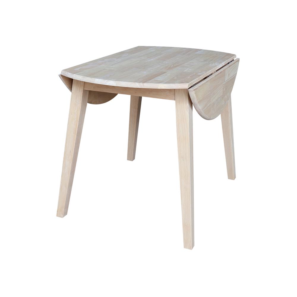 42" Round Dual Drop Leaf Table. Picture 8